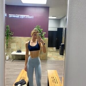 lululemon athletica Soft Blue Leggings